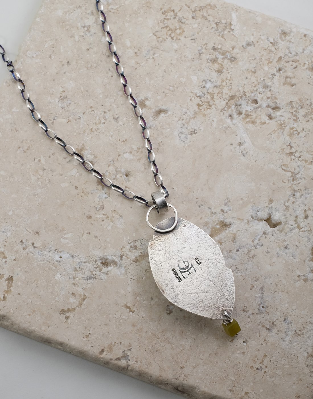 Image of Stone Canyon Stering Silver Necklace