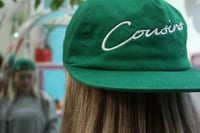 Image 3 of Cousins Hat - Kelly Green/White