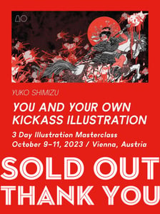 Image of SOLD OUT: 3-day advanced illustration masterclass in Vienna, Austria 