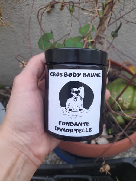 Image of "Gros Body Baume / Fondante Immortelle" 180 ml