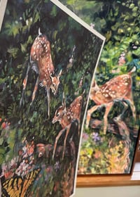 Image 5 of PRINT limited edition "Where the Forest Edge Begins" 12x16"