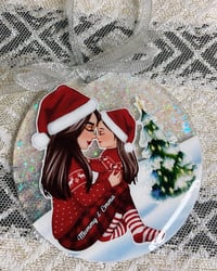 Image 1 of Mommy and Daughter Ornament