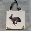 Large Hare Wall Plaque 