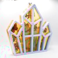 Image 4 of Resin Crystal Shelf - Palmistry Botanical Vintage 