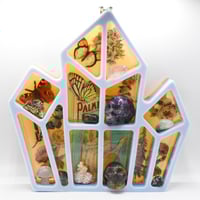 Image 2 of Resin Crystal Shelf - Palmistry Botanical Vintage 