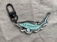 Image 3 of Lake Sturgeon Keychain