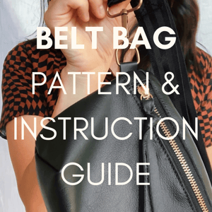 Image of Belt Bag Pattern and Instruction Guide