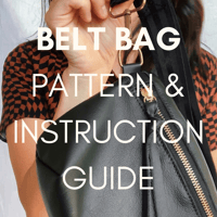 Image 1 of Belt Bag Pattern & Instruction Guide
