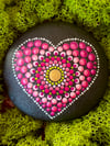 Perfect Pink Heart Stone