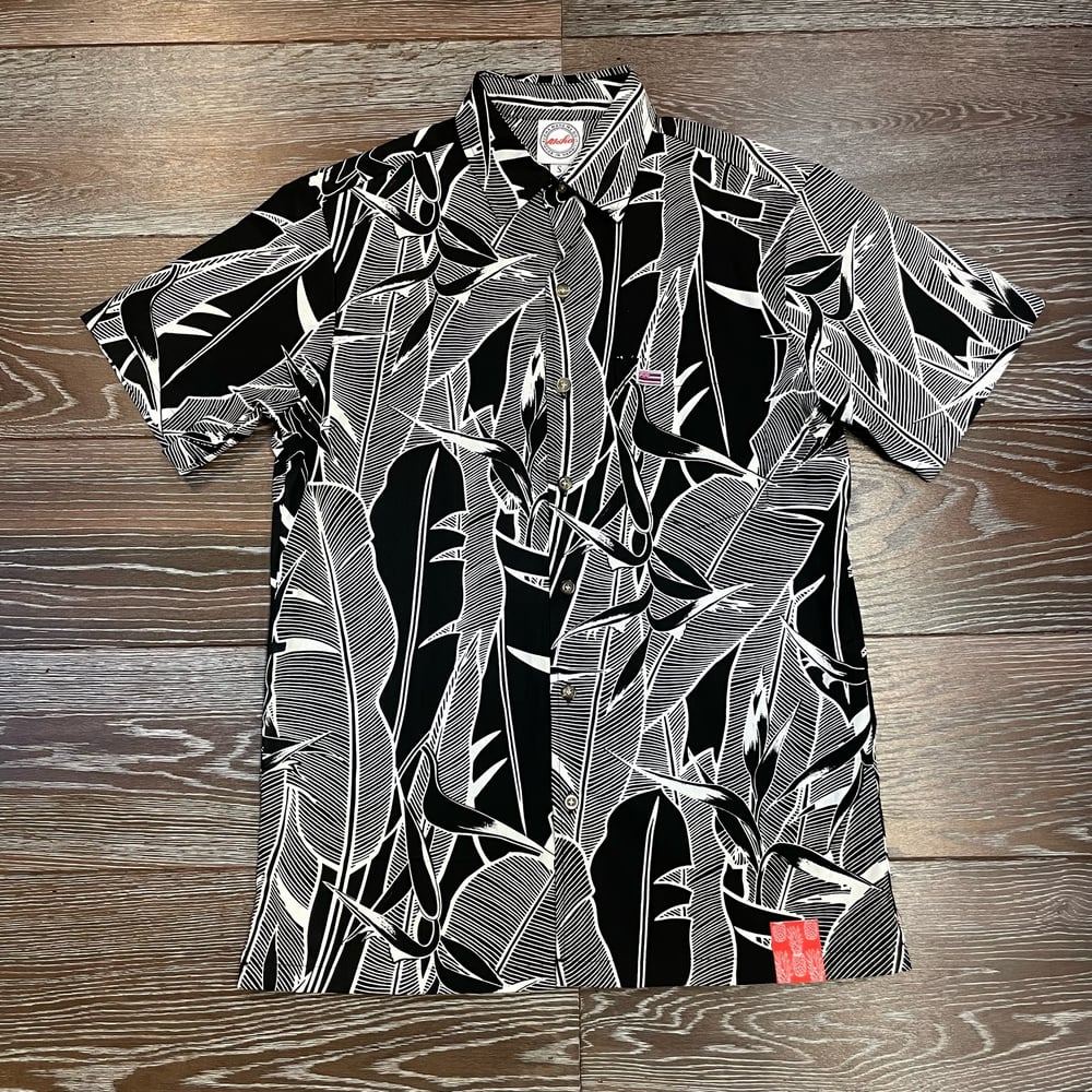 Image of Mea Kanu Black Aloha Shirt 