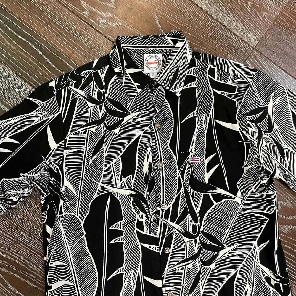 Image of Mea Kanu Black Aloha Shirt 