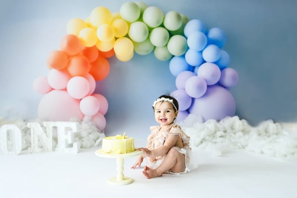 Image of BESPOKE CAKE SMASH SESSION - Baby & Family any theme