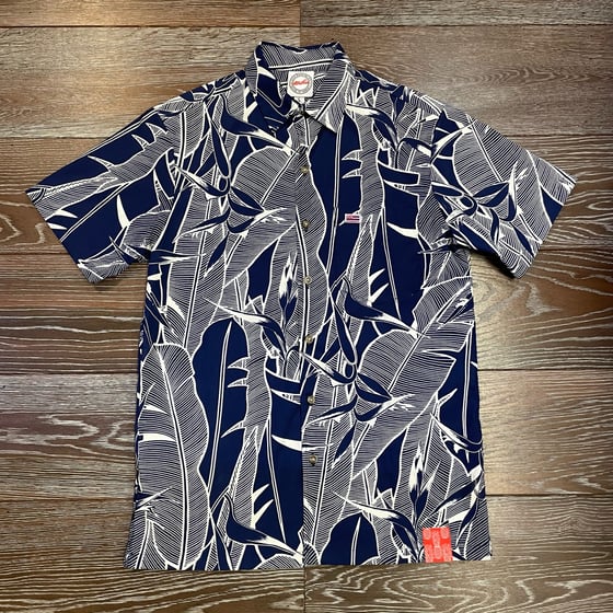 Image of Mea Kanu Navy Aloha Shirt 