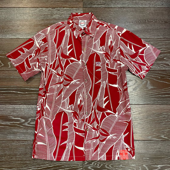 Image of Mea Kanu Red Aloha Shirt 