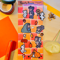 Image 1 of Toasty Bears Sticker Sheet