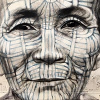 Image 2 of Canva Art Print - "Femme Chin"