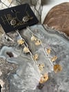 Sterling Sunflower 2 in 1 Convertible Earrings. Studs or Shoulder Duster Earrings!
