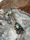 Bubbles ~ Sterling Silver & Turquoise Fish Necklace