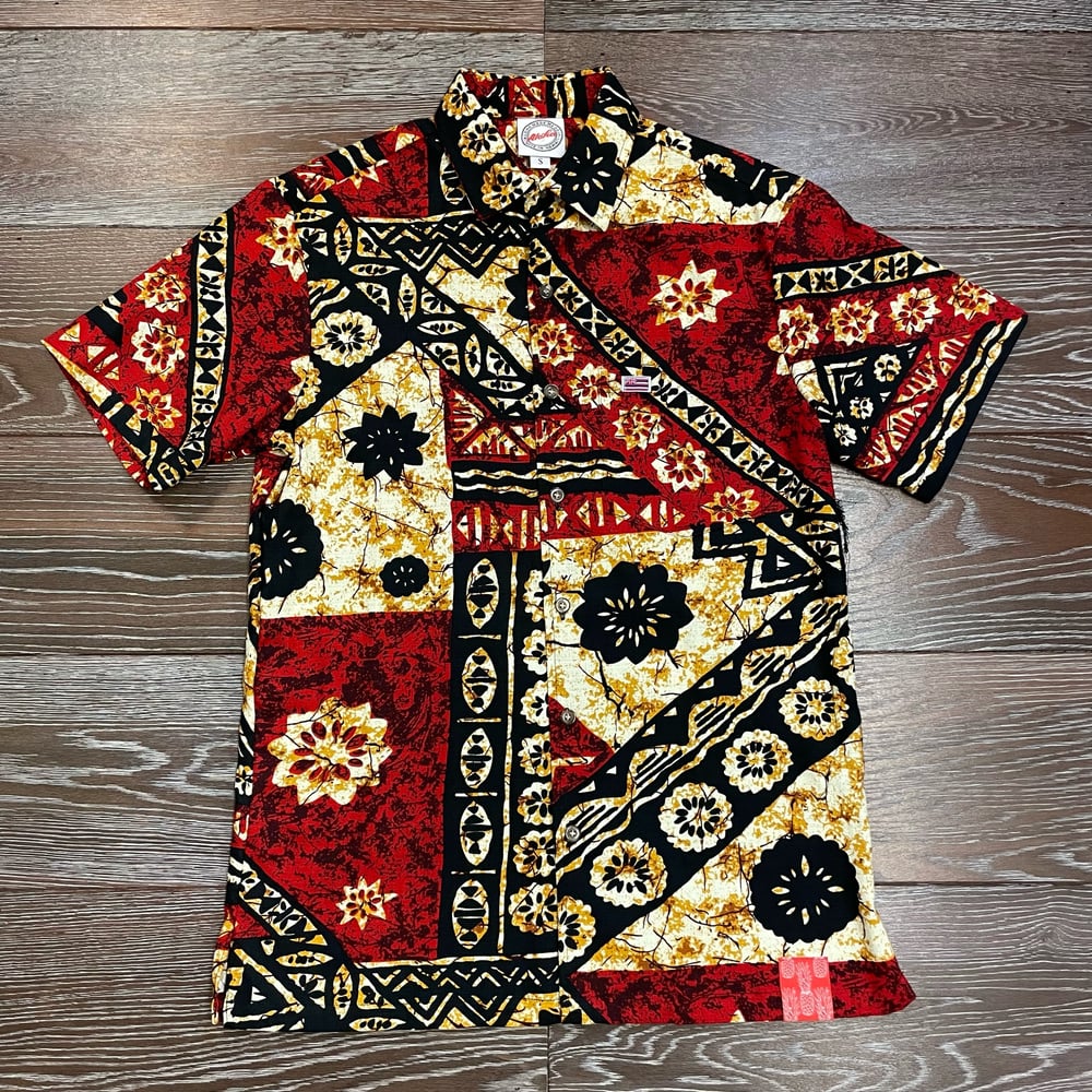 Image of Kapa Red Aloha Shirt