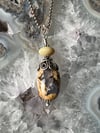 Chalcedony and Agate Bali Necklace 1