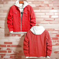 Image 2 of Blank denim jacket w/o hoody 20+ ask for Quote 