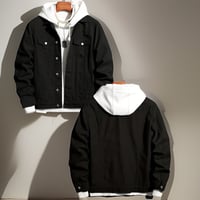 Image 1 of Blank denim jacket w/o hoody 20+ ask for Quote 