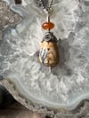Chalcedony and Agate Bali Necklace 3