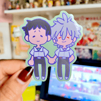 EVA Shinji + Kaworu Sticker