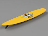 1/64 Scale Surfboard