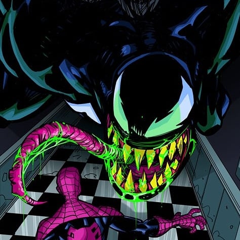 Image of Venom and Spider-mam