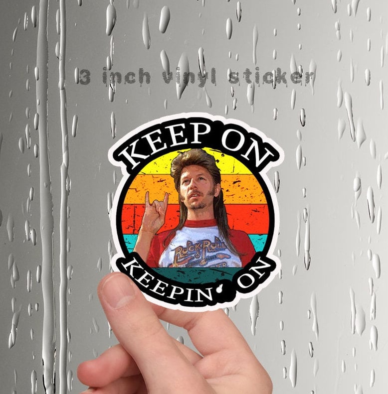 Image of Joe Dirt Waterproof Vinyl Sticker Decal-gift-laptops-tumblers-movie sticker