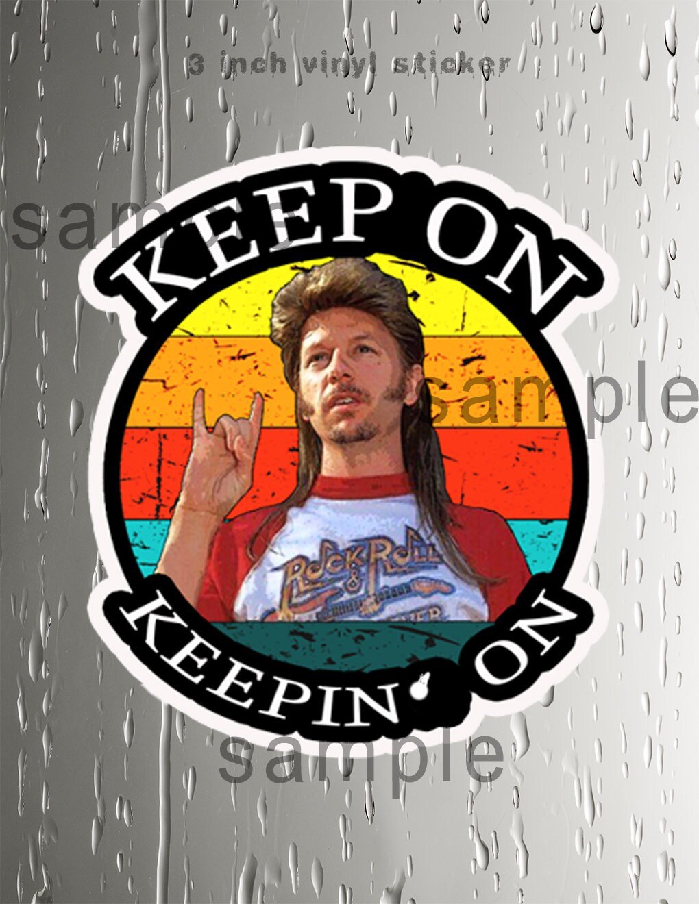 Image of Joe Dirt Waterproof Vinyl Sticker Decal-gift-laptops-tumblers-movie sticker