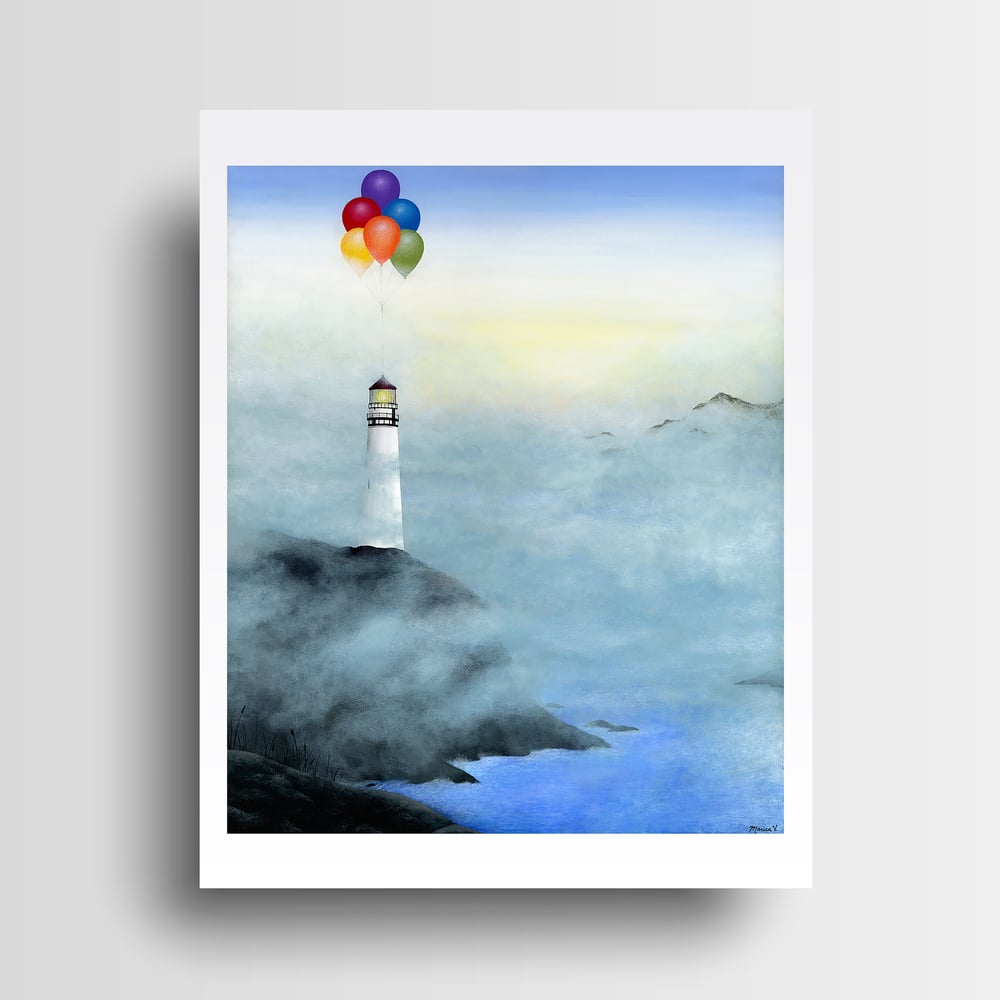 "Signal Through the Fog" Print