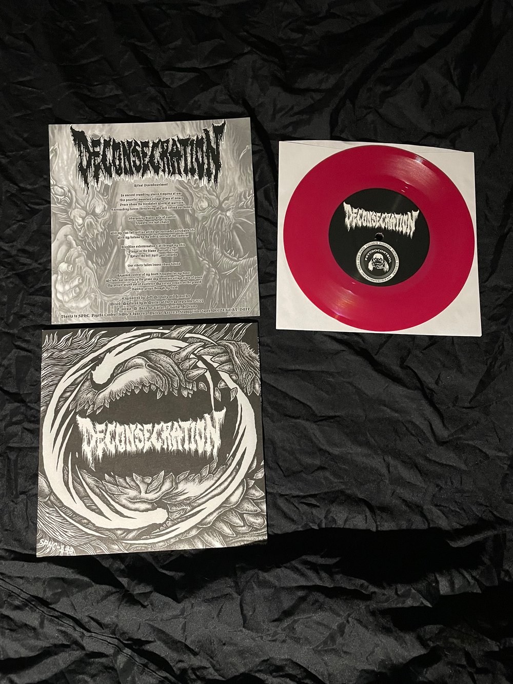 Deconsecration split 7"