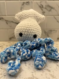 Image 1 of Blue Swirl Squid 