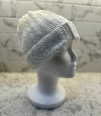 Image 1 of White Sparkle Beanie 