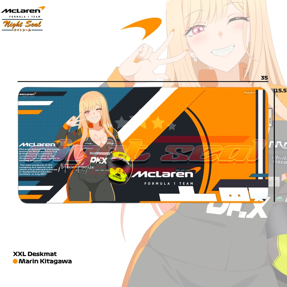 Image of McLaren V.2 /  XXL Desk mats