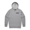 Dream of Victory - Embroidered Hooded Sweatshirt - Grey Marle