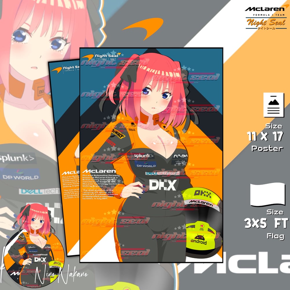Image of WAIFUS V.2 x McLaren