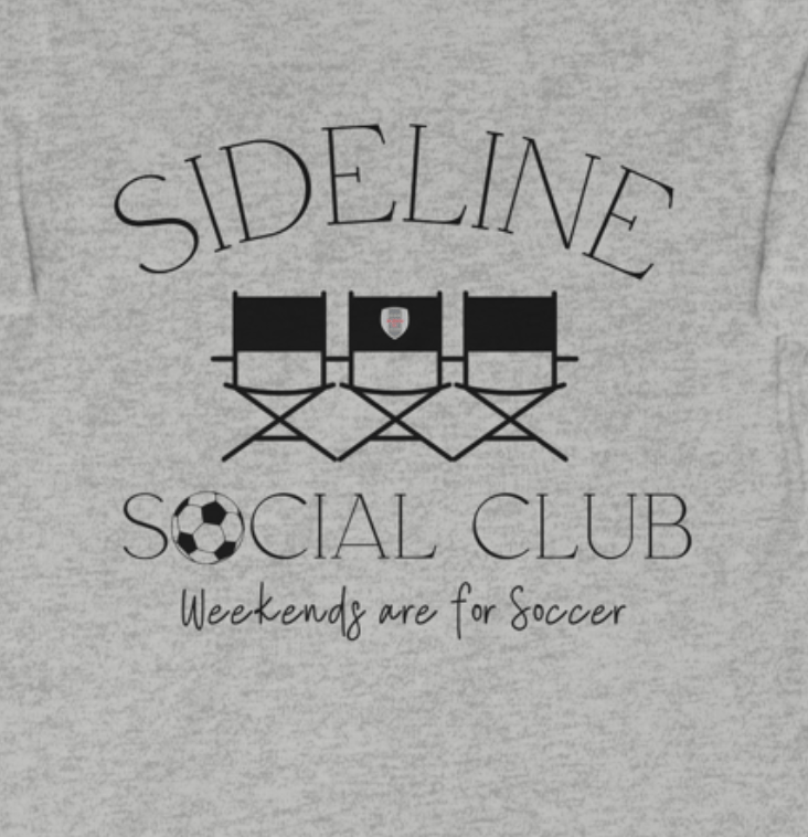 Image of ADULT: Sideline Social Club Classic Unisex Long Sleeve Tee - Gray