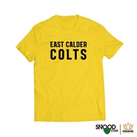 EAST CALDER COLTS T-SHIRT - YELLOW