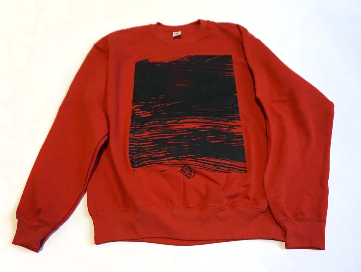 Image of Sweat Black on Red / Size M