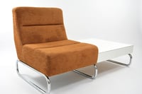 Image 1 of Banquette chauffeuse simple terracotta