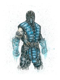 Image 2 of 5-Print Set Mortal Kombat 6x8 Signed Art Print Set 3