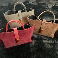 Image 1 of CLT suede handbag NWT