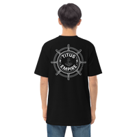 Image 3 of Men’s Wheel of Destiny Premium Heavyweight Tee