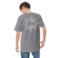 Image 5 of Men’s Wheel of Destiny Premium Heavyweight Tee
