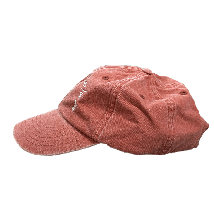 Image of Stone washed Baseball Cap vintage rusty orange