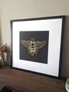 Framed Mirror Manchester Bee