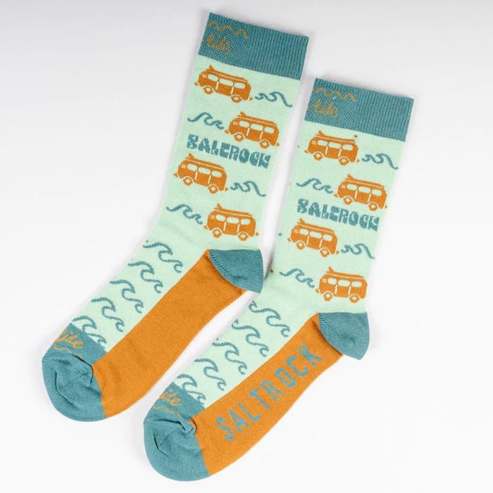 Image of Saltrock one for the road socks 